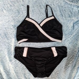 La Vie en Rose Aqua bikini matching set